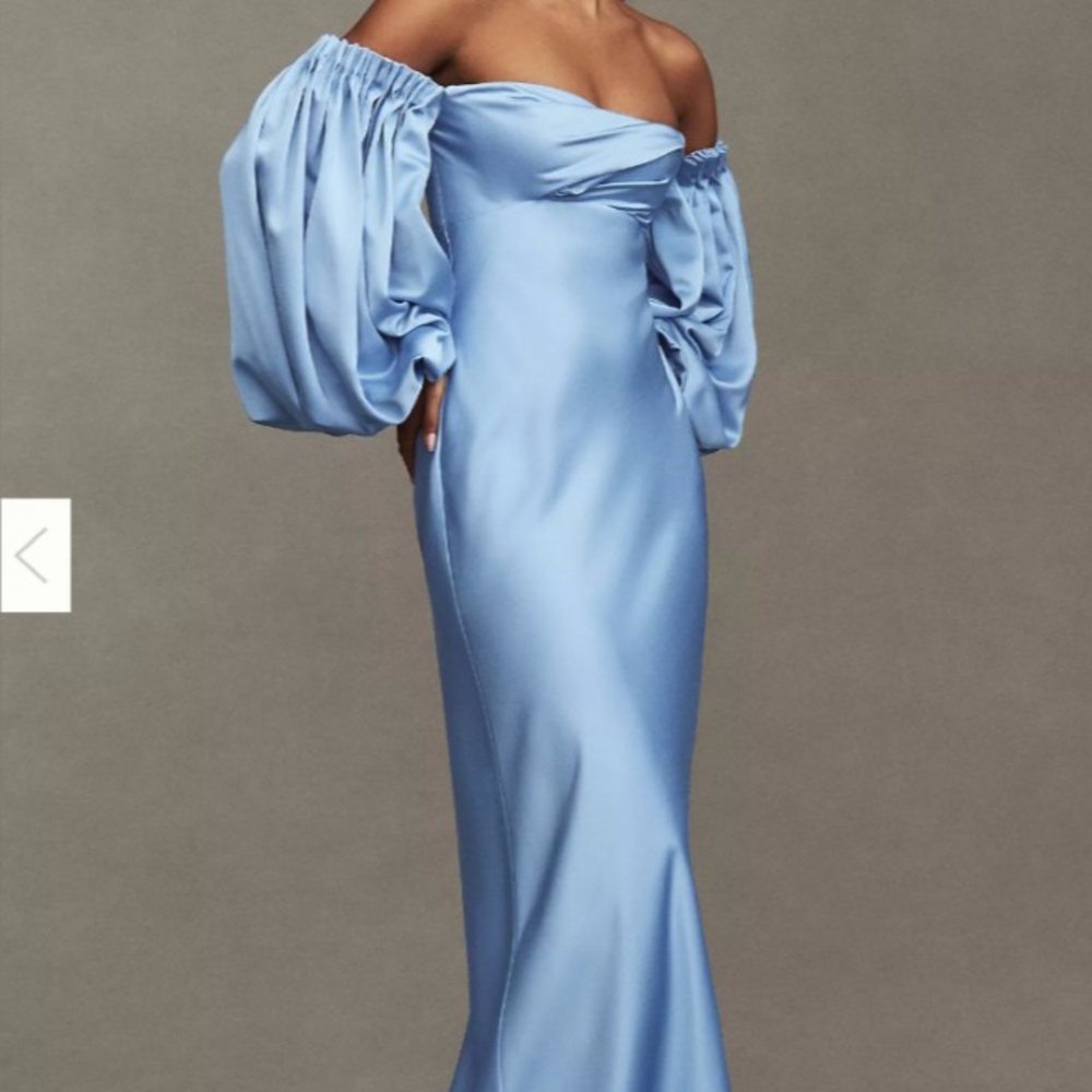 Significant Other Blue Maxi Dress - Picture 1 of 2